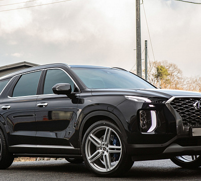 Фото дисков Vossen HF-1 на Hyundai Palisade I