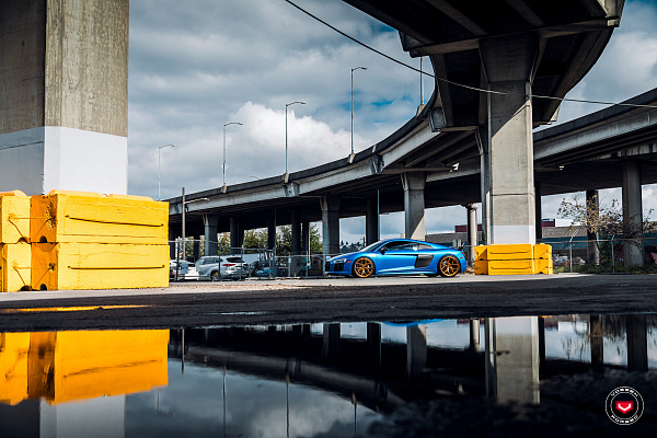 Фото дисков Vossen S21-01 Глянцевая медь на Audi R8 (4S)