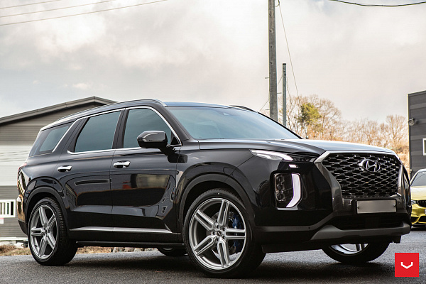 Фото дисков Vossen HF-1 Серебро на Hyundai Palisade I