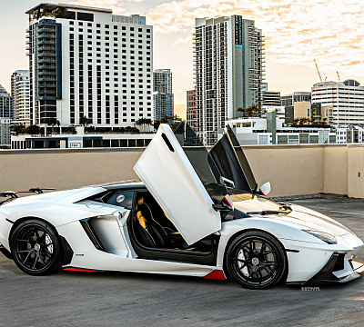 Фото дисков Strasse Wheels SM5R Deep Concave FS на Lamborghini Aventador