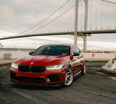 Фото дисков HRE S101SC на BMW 5/M5 (G30/F90)