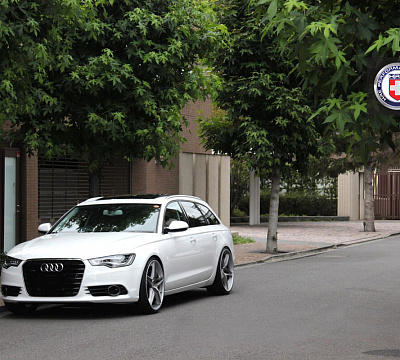 Фото дисков HRE S107 на Audi A/RS 6 (C7)