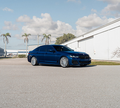 Фото дисков Vossen HF-7 на BMW 5/M5 (G30/F90)