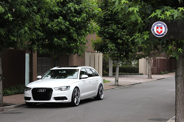 Фото дисков HRE S107 Глянцевый тонированный лак на Audi A/RS 6 (C7)
