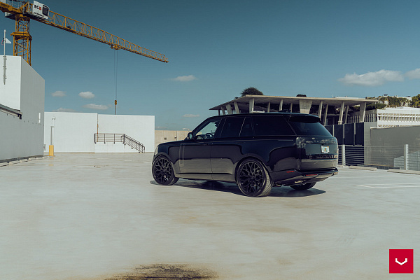 Фото дисков Vossen HF-2 Черный глянец на Land Rover Range Rover V