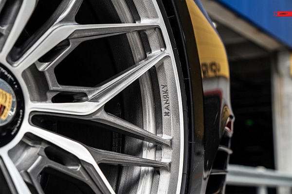 Фото дисков Anrky S1-X1 Глянцевый тонированный лак на Porsche 911 VII