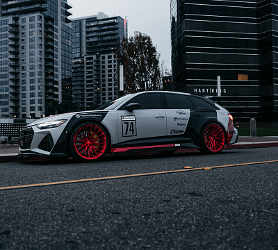 Фото дисков Vossen EVO-6TR на Audi A/RS 6 (C8)