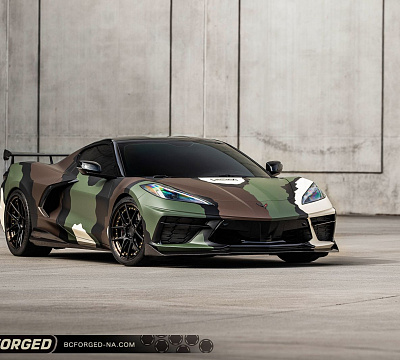 Фото дисков BC Forged HCA381 на Chevrolet Corvette C8