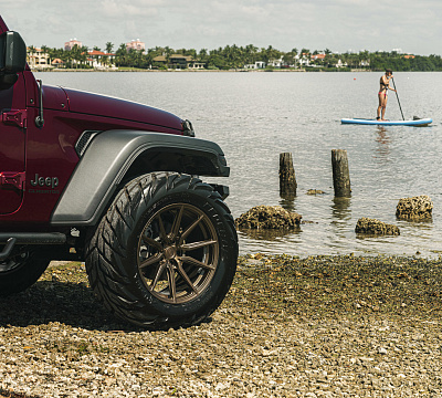 Фото дисков Vossen HF-3 на Jeep Gladiator II (JT)