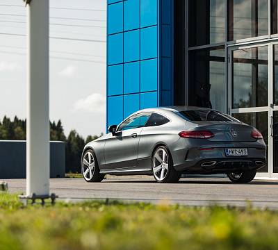 Фото дисков Vossen CG-210 на Mercedes-Benz C-Class (W205)