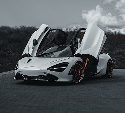 Фото дисков Brixton Forged CM6-R на McLaren 720S