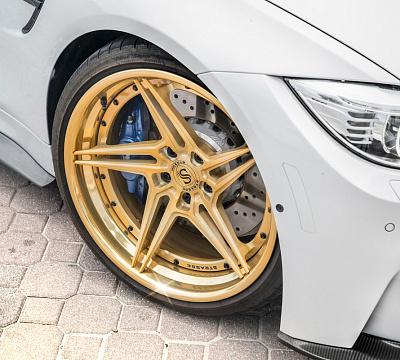 Фото дисков Strasse Wheels SV2T Deep Concave FS на BMW 4/M4 (F32/F82)