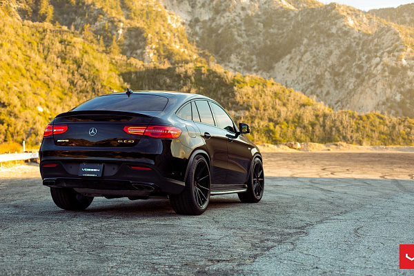Фото дисков Vossen HF-3 Черный сатин на Mercedes-Benz GLE I