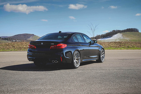 Фото дисков HRE P101 Сатиновый тонированный лак на BMW 5/M5 (G30/F90)