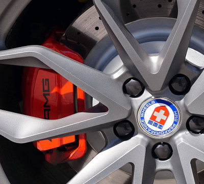 Фото дисков HRE P201 на Mercedes-Benz C-Class (W205)