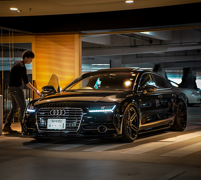 Фото дисков Vossen HF-1 на Audi A/RS 7 (4G)