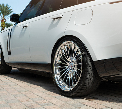 Фото дисков HRE S209H на Land Rover Range Rover V