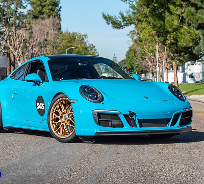 Фото дисков HRE RC100 на Porsche 911 VII