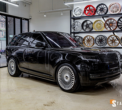 Фото дисков Vossen UV-5 на Land Rover Range Rover V