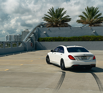 Фото дисков Vossen HF-8 на Mercedes-Benz S-Class (W222, C217)