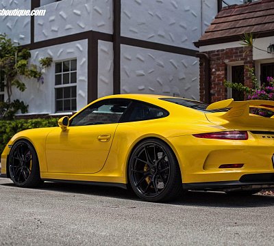 Фото дисков HRE P101 на Porsche 911 VII