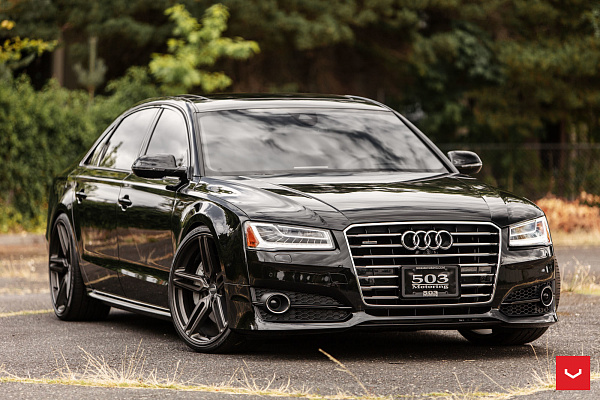 Фото дисков Vossen HF-1 Сатиновый графит на Audi A/S 8 (D4)