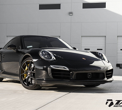 Фото дисков HRE P101 на Porsche 911 VII