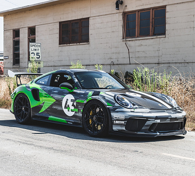 Фото дисков Brixton Forged CM5-R на Porsche 911 VII