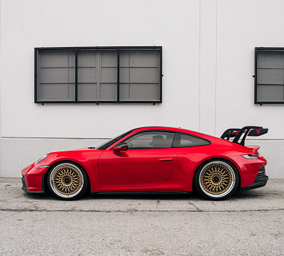 Фото дисков Brixton Forged TR20 на Porsche 911 VIII