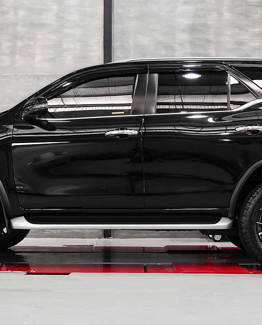 Фото дисков HF6-4 Алмазная проточка на Toyota Fortuner II