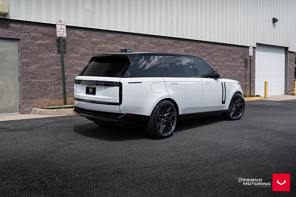 Фото дисков Vossen HF-7 Черный глянец на Land Rover Range Rover V