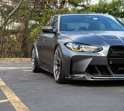 Фото дисков HRE S104SC на BMW 3/M3 (G2x/G80)