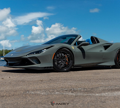 Фото дисков Anrky S3-X3 на Ferrari F8