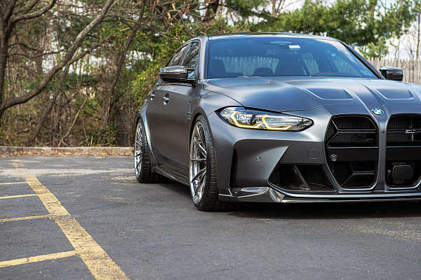 Фото дисков HRE S104SC Сатиновый тонированный лак на BMW 3/M3 (G2x/G80)