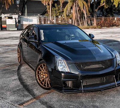 Фото дисков Vossen VFS-2 на Cadillac CTS II