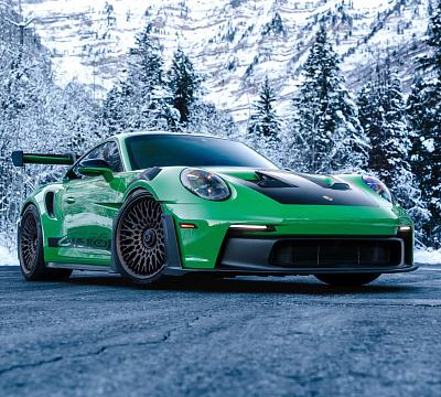 Фото дисков Brixton Forged TR20 на Porsche 911 VIII