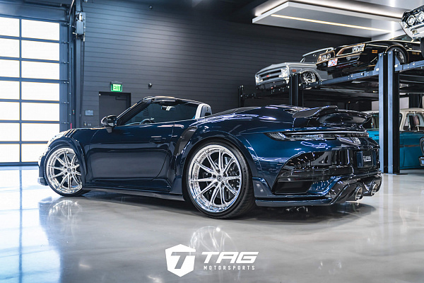 Фото дисков HRE S104SC Полированный лак на Porsche 911 VIII