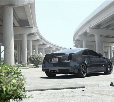 Фото дисков Vossen CV3 на Cadillac CTS II