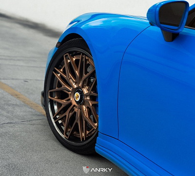 Фото дисков Anrky S3-X1 на Porsche 911 VIII