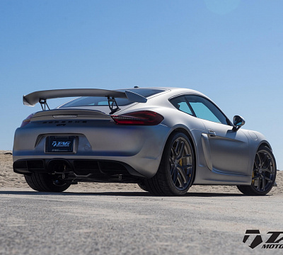 Фото дисков HRE R101 Lightweight на Porsche Cayman II