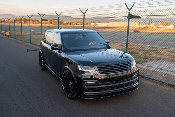 Фото дисков HRE L109M Черный глянец на Range Rover V