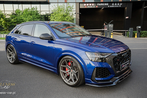 Фото дисков Vossen EVO-3R Глянцевый графит на Audi Q8