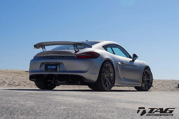 Фото дисков HRE R101 Lightweight Глянцевый тонированный лак на Porsche Cayman II
