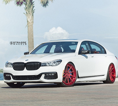 Фото дисков Strasse Wheels SV10T Deep Concave FS на BMW 7 (G11/G12)
