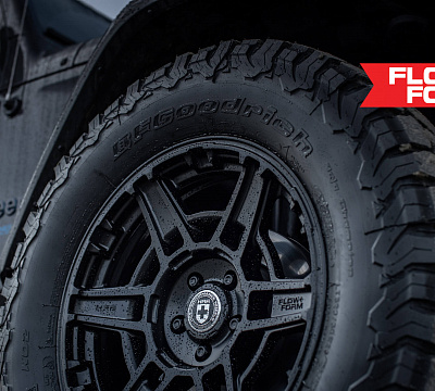 Фото дисков HRE FT1 на Jeep Wrangler IV (JL)