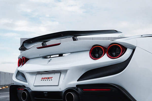 Фото дисков Brixton Forged R11-RS Черный сатин на Ferrari F8