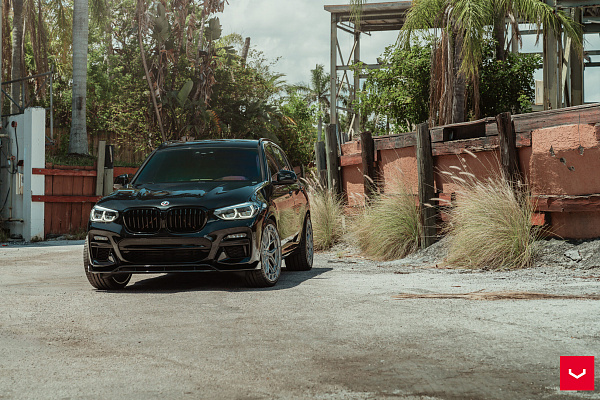 Фото дисков Vossen HFX-1 (5-Lug) Серебро на BMW X3/X3 M (G01/F97)