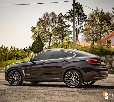 Фото дисков Vossen HF-2 на BMW X6/X6 M (F16/F86)