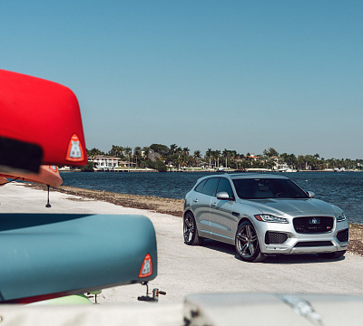 Фото дисков Vossen HF-1 на Jaguar F-Pace