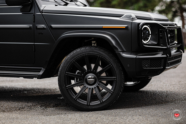 Фото дисков Vossen S17-12 Черный сатин на Mercedes-Benz G-Class III